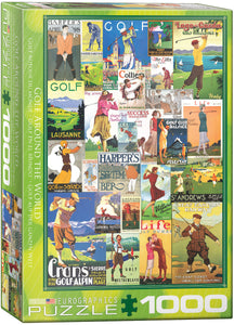 Jigsaw puzzle for golfers