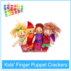 Kids' Finger Puppet Birthday Crackers