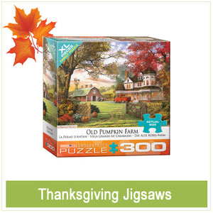 Autumn Jigsaw Puzzles for Thanksgiving