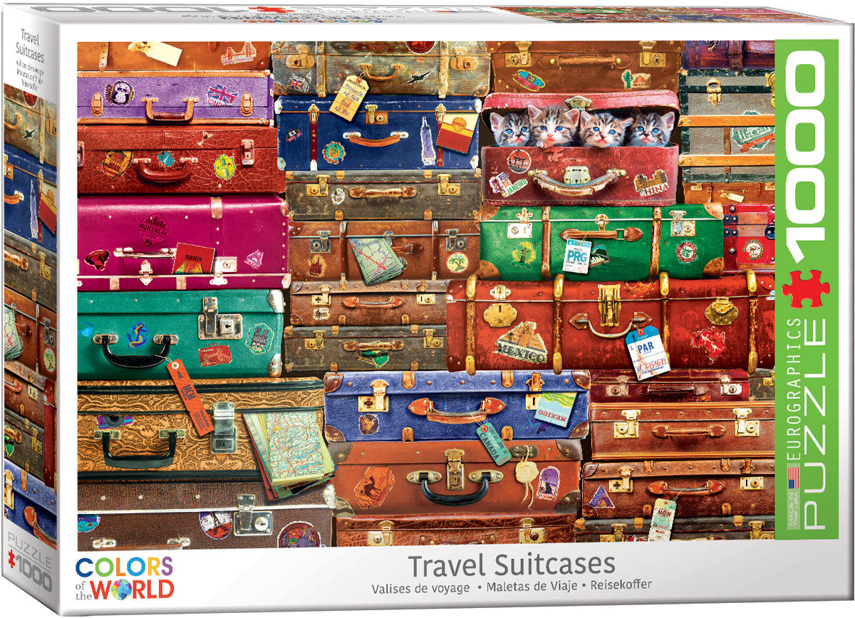 Jigsaw Puzzle | "Travel Suitcases"