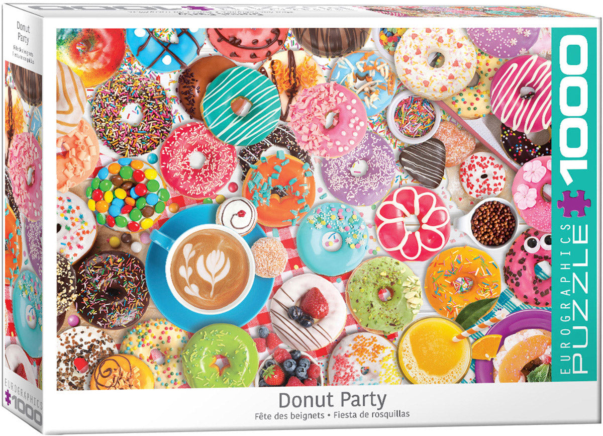 Jigsaw Puzzle | "Donut Party"