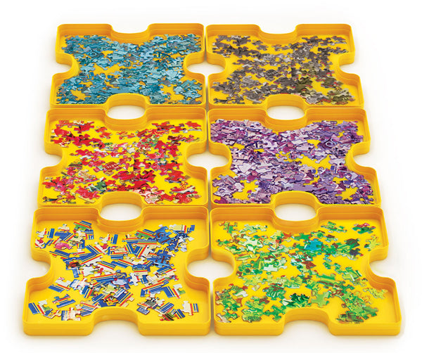6 Sort & Store Jigsaw Puzzle Trays