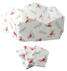 Christmas Cracker Paper Hats | "Red Cardinals"